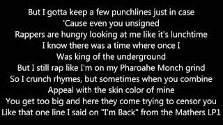 Eminem  Rap God Lyrics [upl. by Aiciram294]