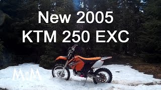 2005 KTM 250 EXC [upl. by Wyly]