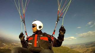 VOLANDO PARAPENTE EN ALGODONALES ENTRE BUITRES [upl. by Yardna]