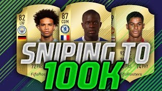 FIFA 18 BEST SNIPING FILTER TRADING TIPPS 100K Pro Stunde [upl. by Elacsap]