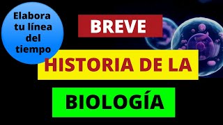 BREVE HISTORIA DE LA BIOLOGÍA [upl. by Rozamond698]