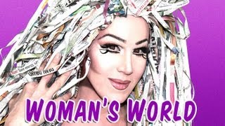 WOMANS WORLD PARODY starring CHER [upl. by Akienat]