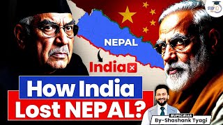 How India Is Losing Nepal The Great Game Of Himalayas  Buffer State Analysis [upl. by Kerk347]