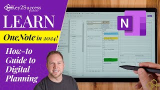 Learn to Use OneNote Digital Planner  Full How To Guide To OneNote [upl. by Werra]