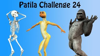 Patila Challenge 24 Patila  Missed The Stranger Skeleton With Patila Dance Animated Short Film [upl. by Esilahc]