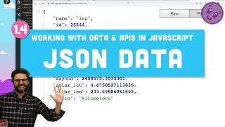 14 JSON  Working with Data and APIs in JavaScript [upl. by Meirrak233]