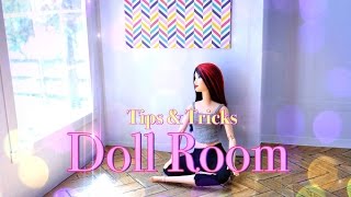 DIY  How to Make Portable Doll Room in a Shoebox [upl. by Gyimah]