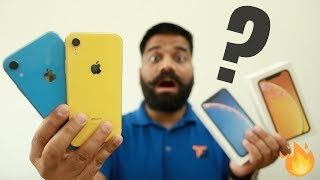 iPhone Xr Unboxing amp First Look  GIVEAWAY🔥🔥🔥R for Rubbish [upl. by Imelida45]