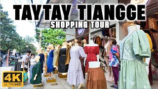 4K Exploring TAYTAY TIANGGE Unveiling Fashion Finds and Prices  MustSee Shopping Tour [upl. by Ydassac]