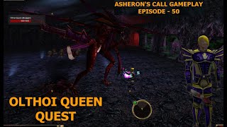 Dark Majesty  Olthoi Queen Quest Walkthrough  Asherons Call Gameplay [upl. by Anaik]