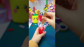 طريقة تلوين جديده وتأثيرها مختلف 💖 اختراع shorts diy recycling craft art ideas fyp [upl. by Trow]