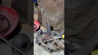 Wheel Bearing Retaining Clip  Circlip removal in under 60 Seconds mechanic carmaintenance [upl. by Caz]