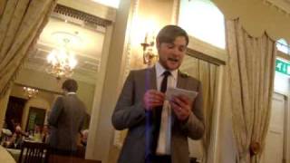 Funny Best Man Speech [upl. by Elhsa]