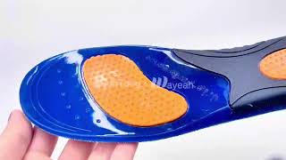 Wholesale Silicone PU Gel Heel Cups orthotic Inserts Foot Care Cushion Pad [upl. by Eem]