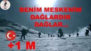 Benim Meskenim Dağlardır Dağlar Komando Marşı [upl. by Anail]