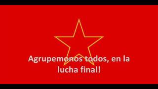 Himno de la Internacional [upl. by Sommers]