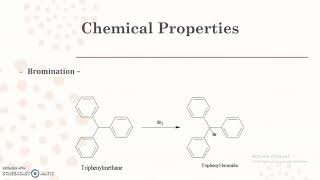 Methods of Preparation and Chemical reactions of Triphenylmethane [upl. by Cutlor188]