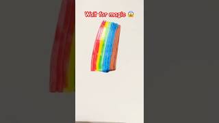 DIY Rainbow🌈 Man art art shorts kids ytshorts creative ytshortsindia howtodraw kidsvideo [upl. by Mccully360]