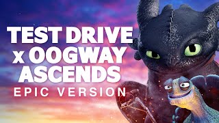 Test Drive x Oogway Ascends  EPIC VERSION How To Train Your Dragon x Kung Fu Panda Epic Mashup [upl. by Anyahc468]