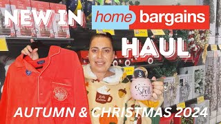 🛍 NEW IN HOME BARGAINS 🛍 HAUL amp COME SHOP WITH ME AUTUMN 🍂 amp CHRISTMAS 🎄 2024 [upl. by Merrell]