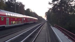 SBahn Berlin  Führerstandsmitfahrt S7 Ostbahnhof  Potsdam Hbf Br 481HD 1080p [upl. by Kimberlee]