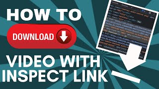 How To Download Video With Inspect Link  Any File Form Any Website [upl. by Decca964]