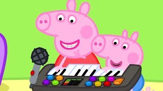 ⭐️ New Season ⭐️ Peppa Pig Plays Funny Music  Peppa Pig Official Family Kids Cartoon [upl. by Konyn]