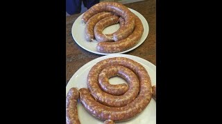 Calabrian sausage Tutorial [upl. by Eimma]