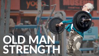 Old Man Strength At Muscle Beach [upl. by Chilcote]