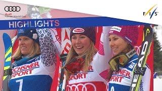 Highlights  Shiffrin extends winning streak in Killington  FIS Alpine [upl. by Nedry]