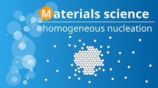 Homogeneous nucleation solidification of metal melts [upl. by Ahset]