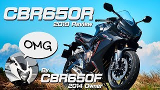 CBR650F 乗りによる CBR650R のレビュー  CBR650R review by CBR650F owner [upl. by Livvy]