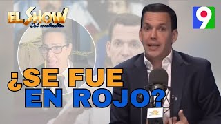 ¿Se fue en rojo Hugo Beras  El Show del Mediodía [upl. by Mauralia]