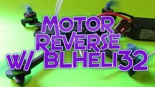 🛠 How to Reverse Motors with BLHeli 32 Suite [upl. by Nevil448]