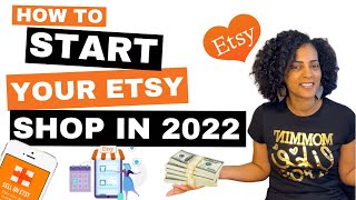 How To Start Your Etsy Shop in 2023 Step by Step Guide  How To Sell on Etsy amp Start Your Business [upl. by Carlile]