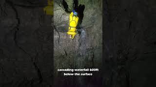 Unbelievable Waterfall Inside Utahs Deepest Cave [upl. by Budd]