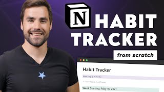 How to Build a Habit Tracker in Notion from Scratch [upl. by Asilem]