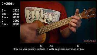 YOUR UNIVERSE  RICO BLANCO  EASY UKULELE TUTORIAL CHORDS amp LYRICS [upl. by Arim]