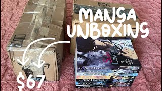 Manga haul amp unboxing 📦  17 volumes [upl. by Niliram369]