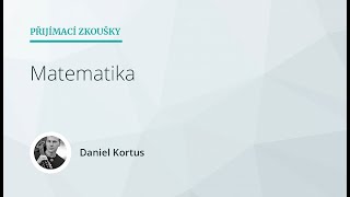 Přijímací zkoušky nanečisto SŠ V  Matematika [upl. by Rheta243]