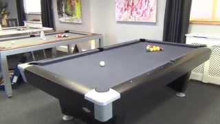 Brunswick Black Wolf Pool Table [upl. by Cutcheon123]