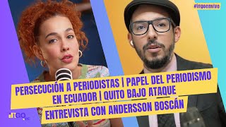 ¿Periodismo amenazado  Persecución política a periodistas  Andersson Boscán cafelaposta [upl. by Elenore]