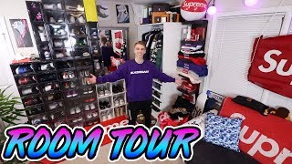 MY DOPE ROOM TOUR 2 UPDATED HYPEBEAST HEAVEN [upl. by Riba]