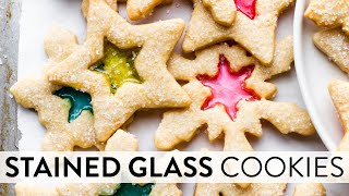 Stained Glass Cookies  Sallys Baking Recipes [upl. by Aurlie655]