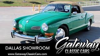 1973 Volkswagen Karmann Ghia Convertible 1841 Dallas [upl. by Marieann]