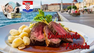 Dalmatinska Pašticada Traditionelles Schmorbraten Rezept aus Dalmatien [upl. by Nryhtak]