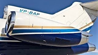 Classic Boeing 72721 Engine Start amp Departure at VNY VPBAP [upl. by Lebiram]