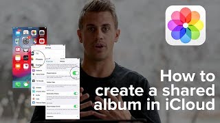 How to create a shared album in iCloud [upl. by Karalee]