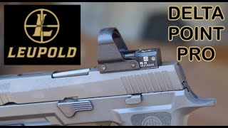 Leupold Delta Point Pro Reflex Sight Test amp Review  Best Pistol RDS [upl. by Eejan]