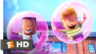 Captain Underpants The First Epic Movie 2017  School Pranks Scene 210  Movieclips [upl. by Anilorac]